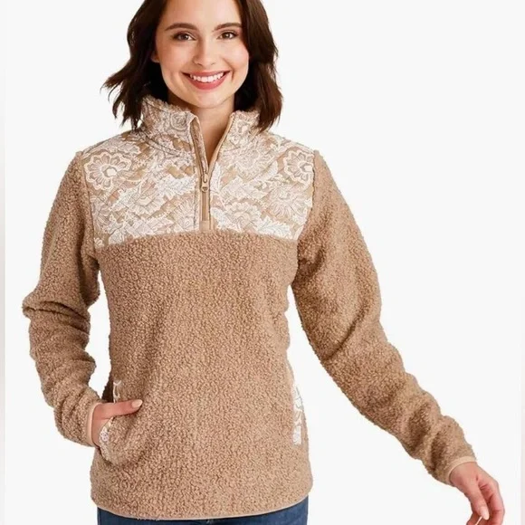 Vera Bradley womens Teddy Fleece Sherpa Small Backpack Bookbag, Nordic Stri Vera Bradley Women\u0027s Outlet Teddy Fleece Pullover NWT Black Friday